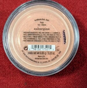 bareMinerals Hydrating Blush AUBERGINE 0.03oz/0.85g SEALED Rare DISCONTINUED